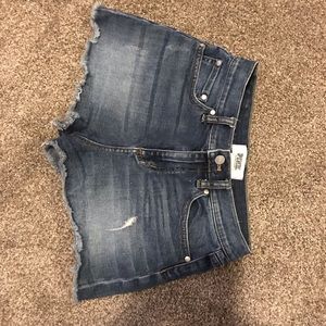 High waisted Denim Shorts